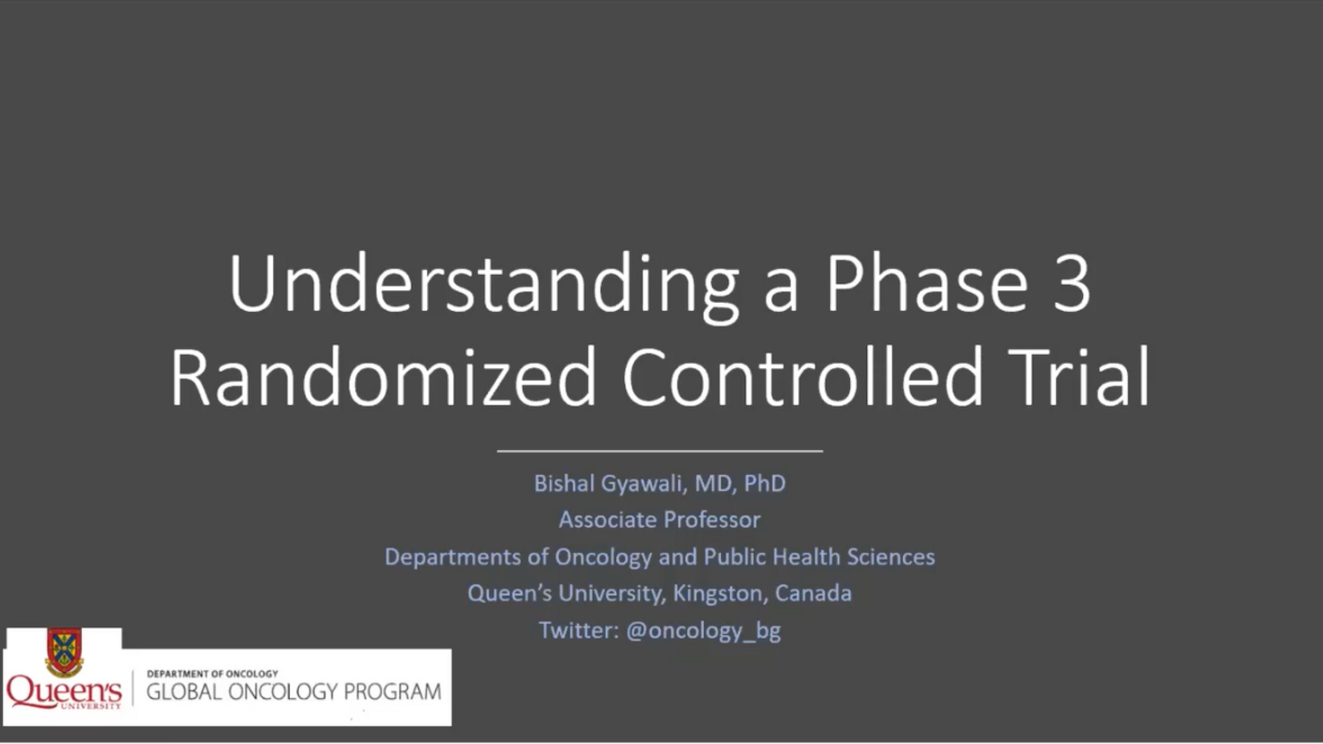 Understanding a Phase 3 Randomized Controlled Trial